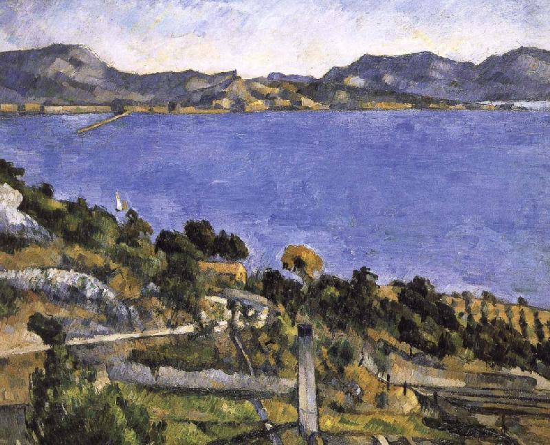 Paul Cezanne Marseilles Bay china oil painting image